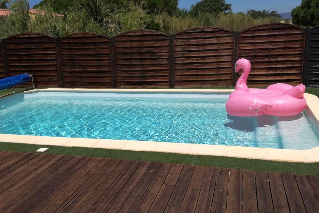 T2: 45M2 :4 Places :Independant Dans Villa Hyeres Exterior photo