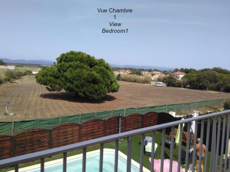 T2: 45M2 :4 Places :Independant Dans Villa Hyeres Exterior photo